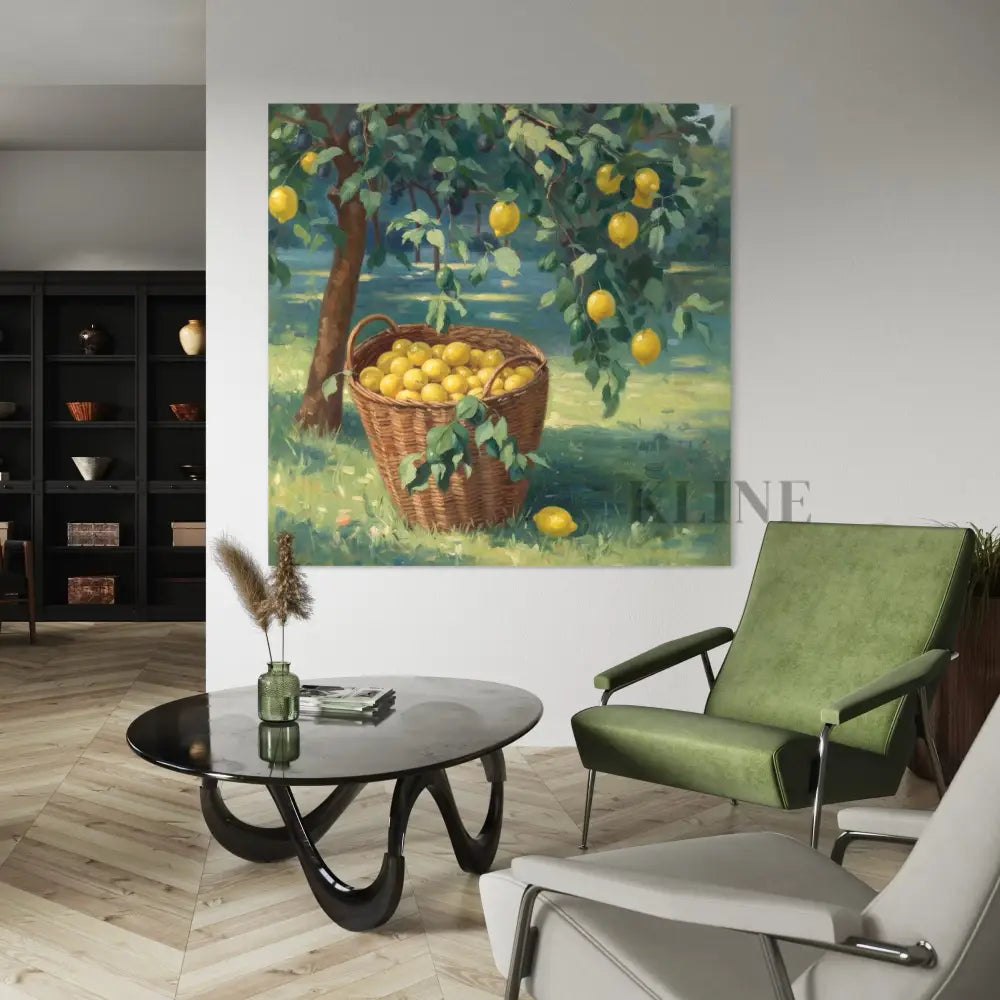 Lemon Groves of Italy - Hand Painting Saldi del Black Friday