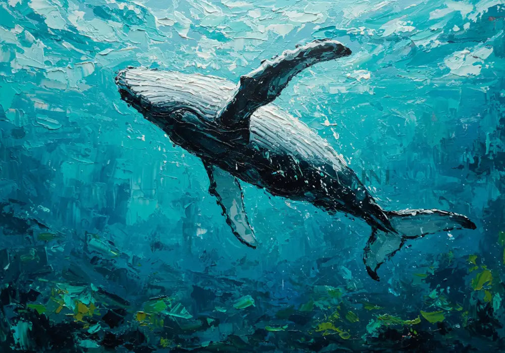 Leviathan’s Journey - Hand Painting Black Friday Sale