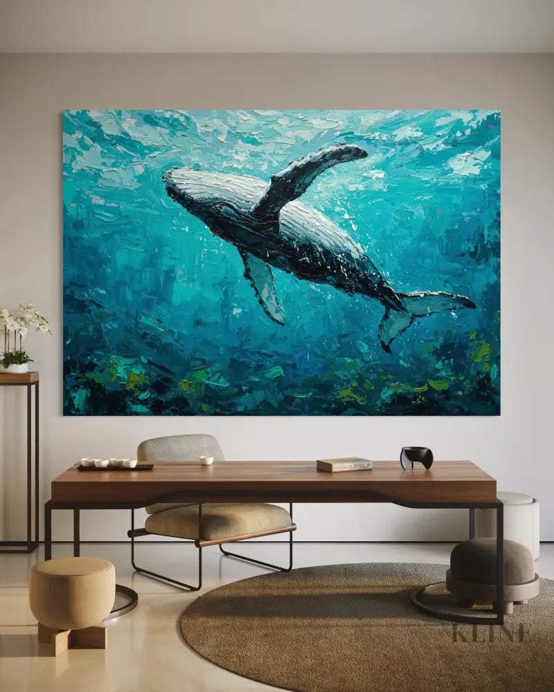 Leviathan’s Journey - Hand Painting 