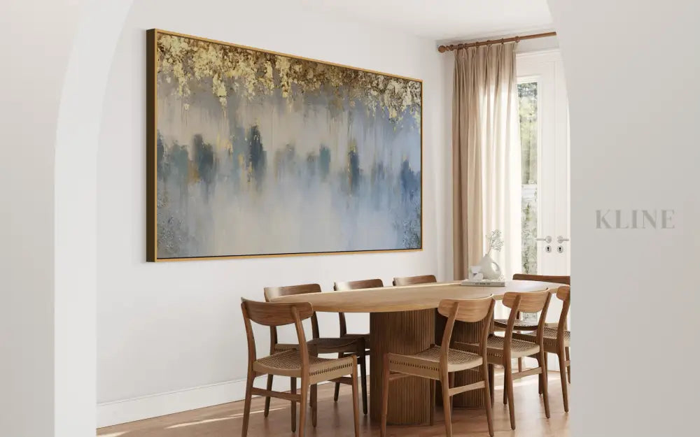 Light Over the City - Hand Painting Nuvola