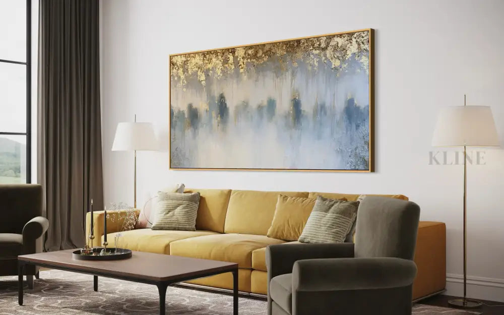 Light Over the City - Hand Painting Nuvola