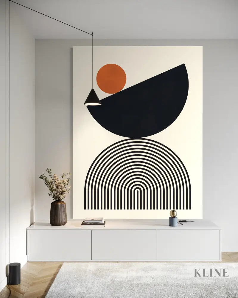 Lines and Circles 2 - Hand Painting