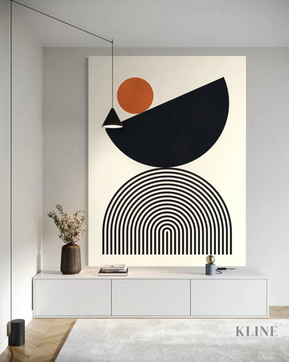 Lines and Circles 2 - Hand Painting
