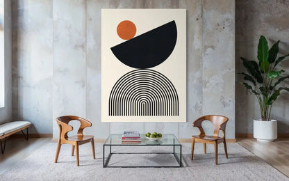 Lines and Circles 2 - Hand Painting