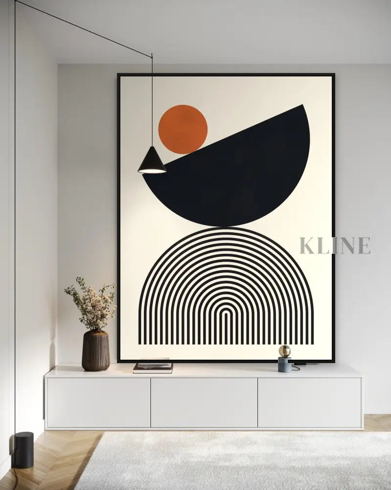Lines and Circles 2 - Hand Painting