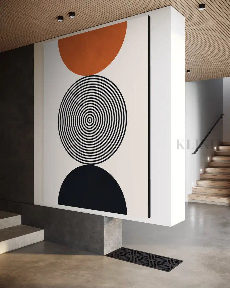 Lines and Circles 3 - Hand Painting