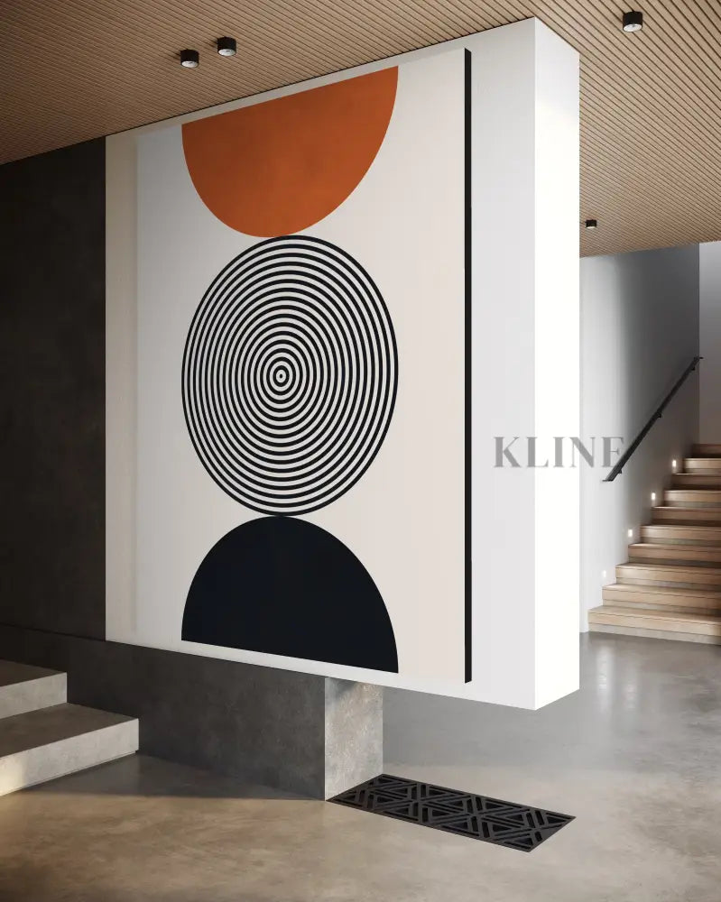 Lines and Circles 3 - Hand Painting