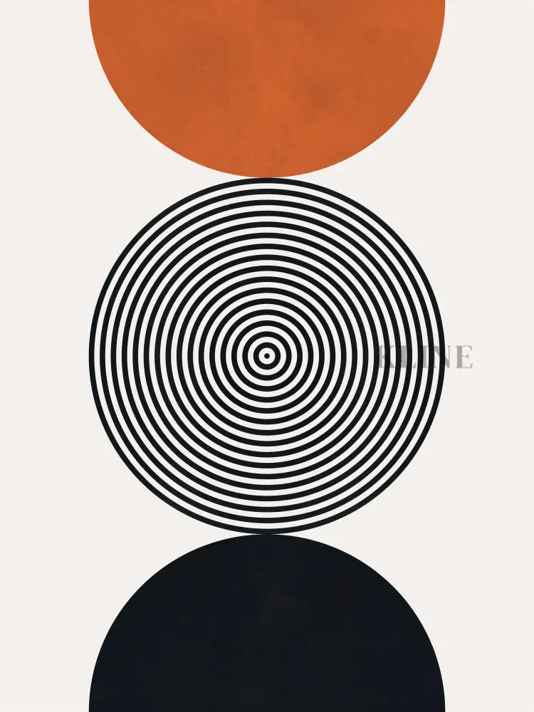 Lines and Circles 3 - Hand Painting