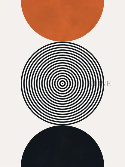 Lines and Circles 3 - Hand Painting