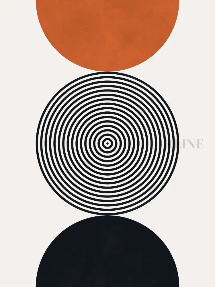 Lines and Circles 3 - Hand Painting