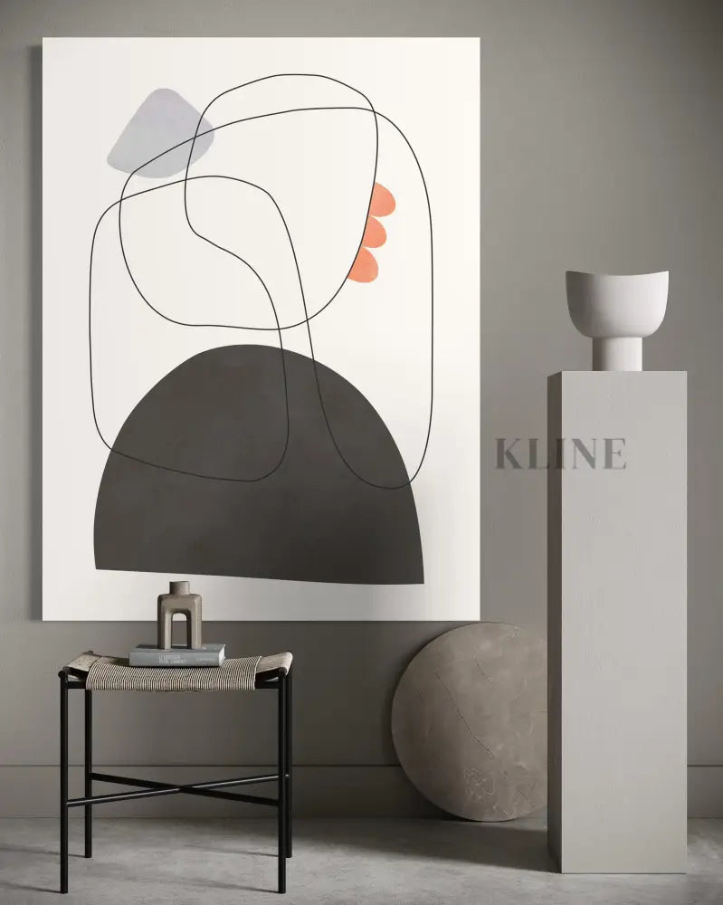 Lines and Shapes 1 - Hand Painting