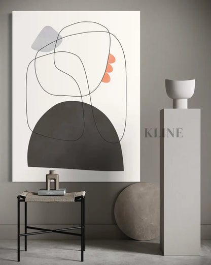 Lines and Shapes 1 - Hand Painting
