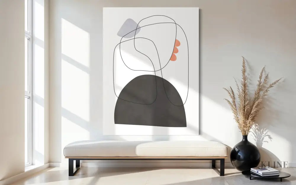 Lines and Shapes 1 - Hand Painting