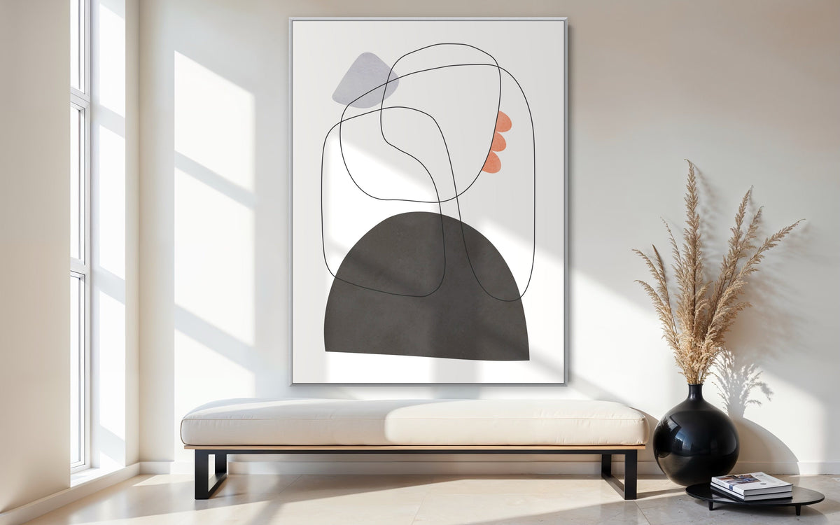 Lines and Shapes 1 - Hand Painting