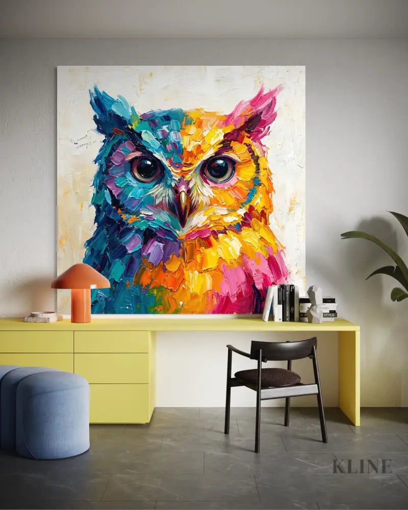 Little Night Thinker - Hand Painting