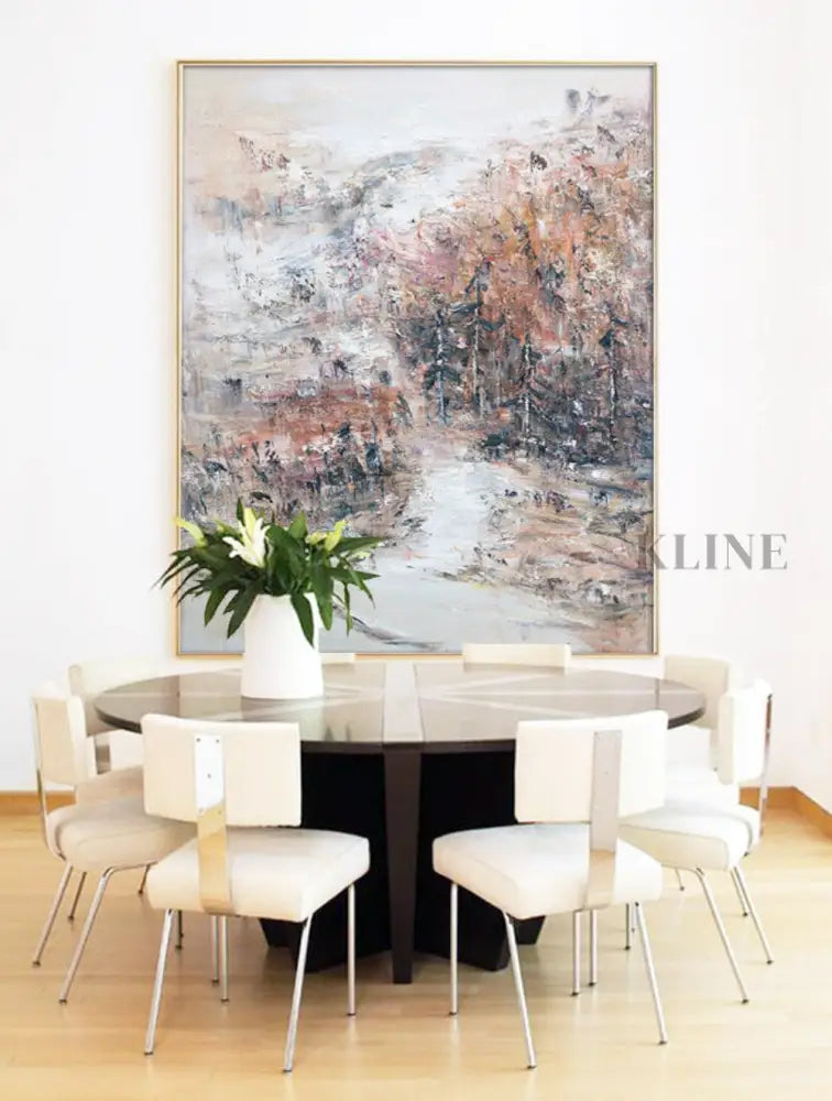 Living On - Kline Collective Arte de pared de montañas