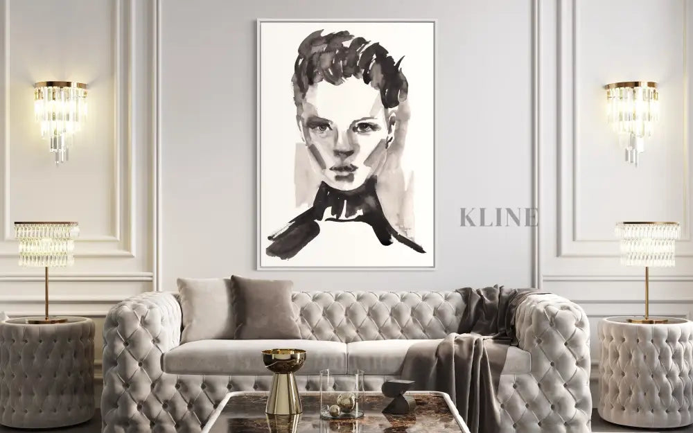 Locked and Loaded - Hand Painting Dining Room Wall Art