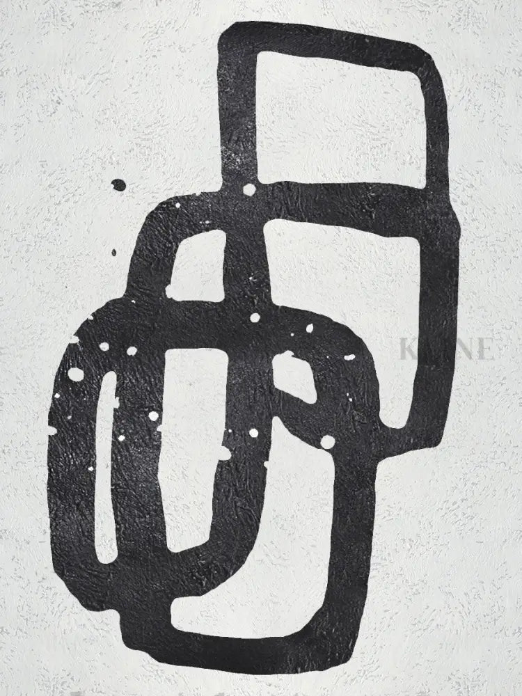 Locked Up - Kline Collective Dipinti in bianco e nero