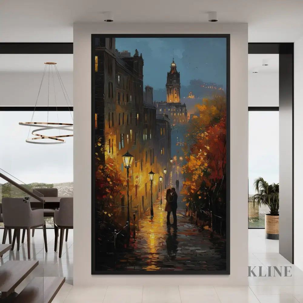Love in the City of a Hundred Spires - Hand Painting