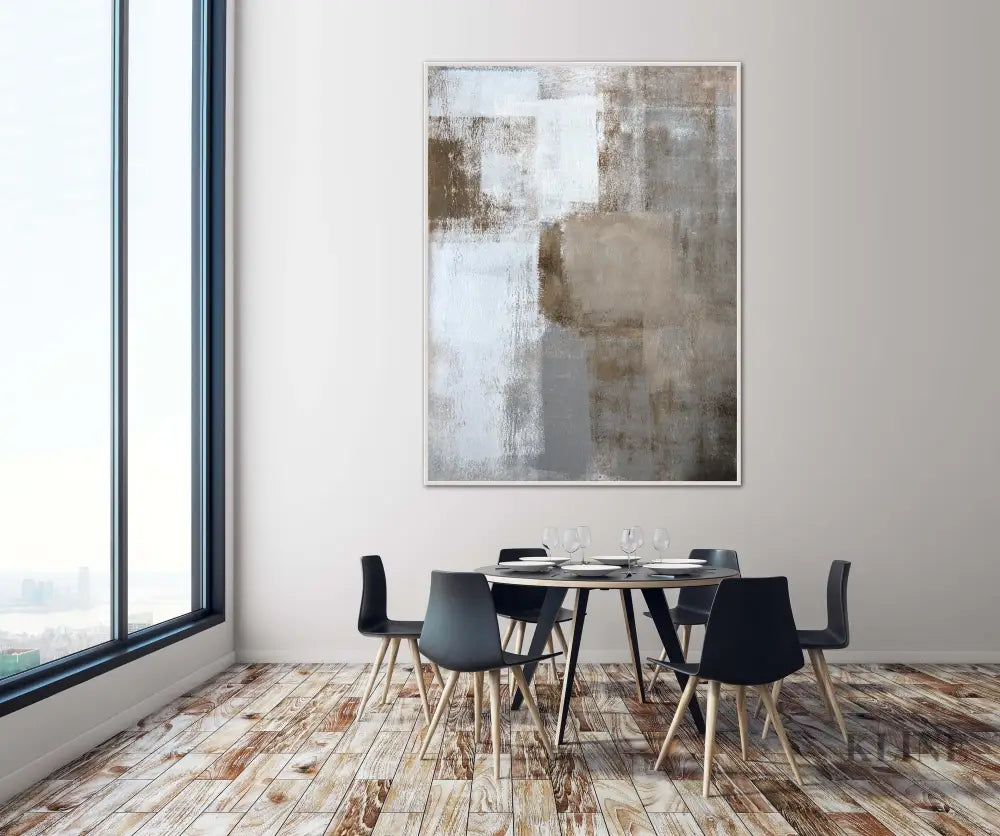 Lovely Neutral - Hand Painting