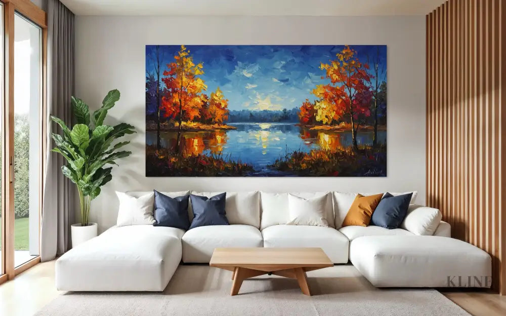 Luminescent Canopy - Hand Painting