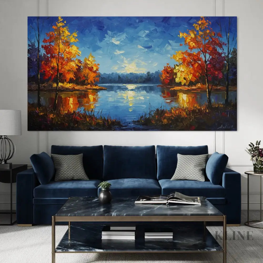 Luminescent Canopy - Hand Painting