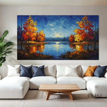 Luminescent Canopy - Hand Painting