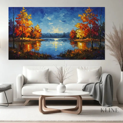 Luminescent Canopy - Hand Painting