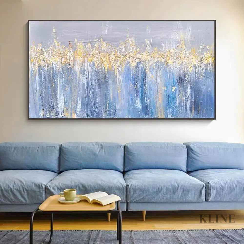 Luminosity - Rolled Canvas / 50x100cm / 20x39’’ - Hand Painting