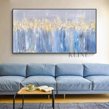 Luminosity - Rolled Canvas / 50x100cm / 20x39’’ - Hand Painting