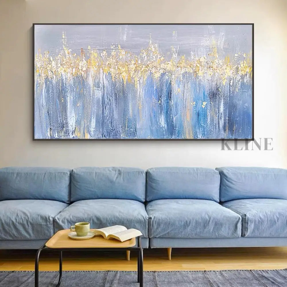 Luminosity - Rolled Canvas / 50x100cm / 20x39’’ - Hand Painting 