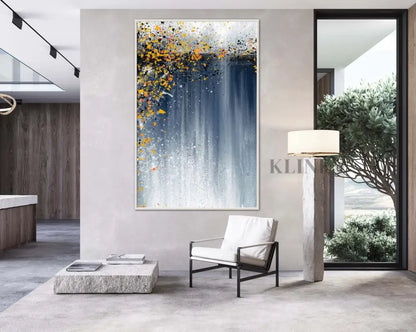 Luminous Fusion - Hand Painting