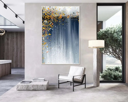 Luminous Fusion - Hand Painting