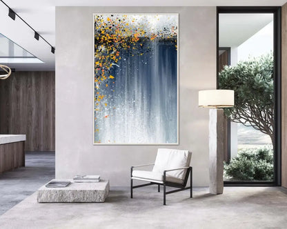 Luminous Fusion - Hand Painting