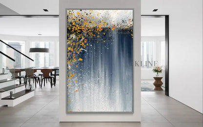 Luminous Fusion - Hand Painting