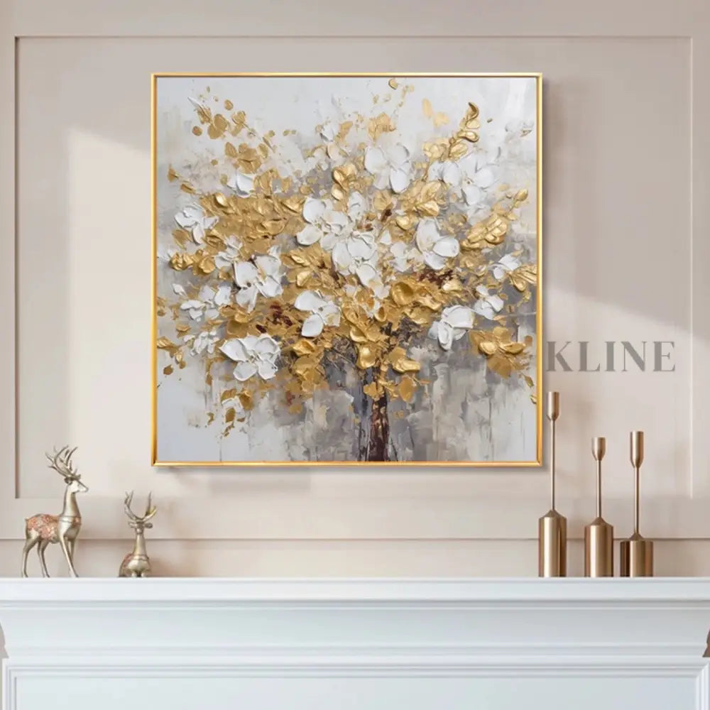 Luxe Blossom Tree - Hand Painting