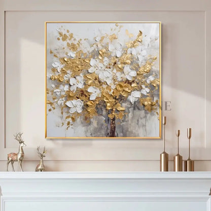 Luxe Blossom Tree - Hand Painting