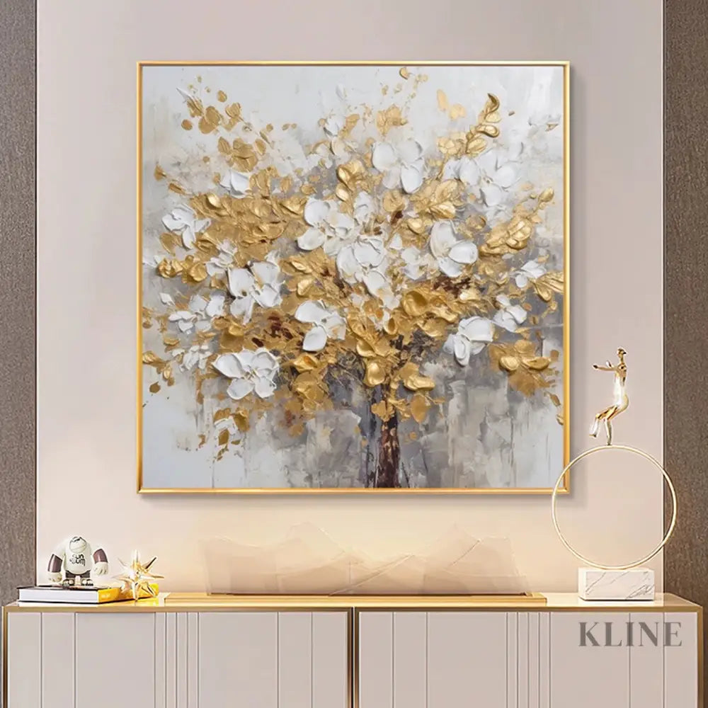 Luxe Blossom Tree - Hand Painting