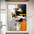 Luxury Orange - Hand Painting