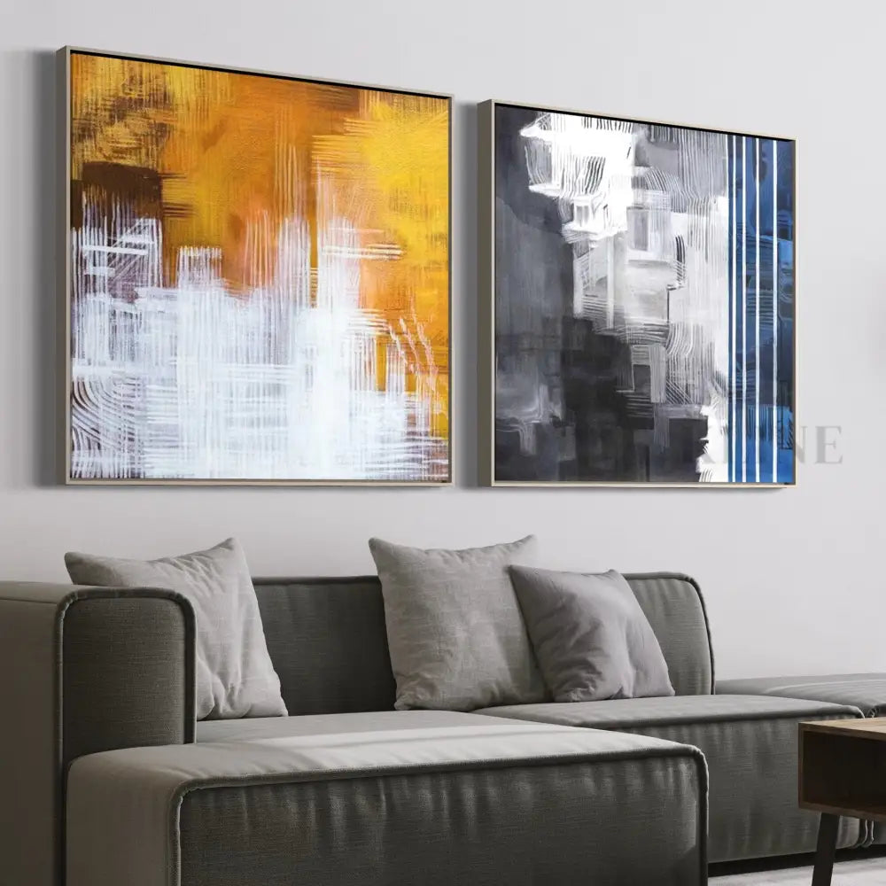 Made Merry - Kline Collective Canvas Wall Art Sets