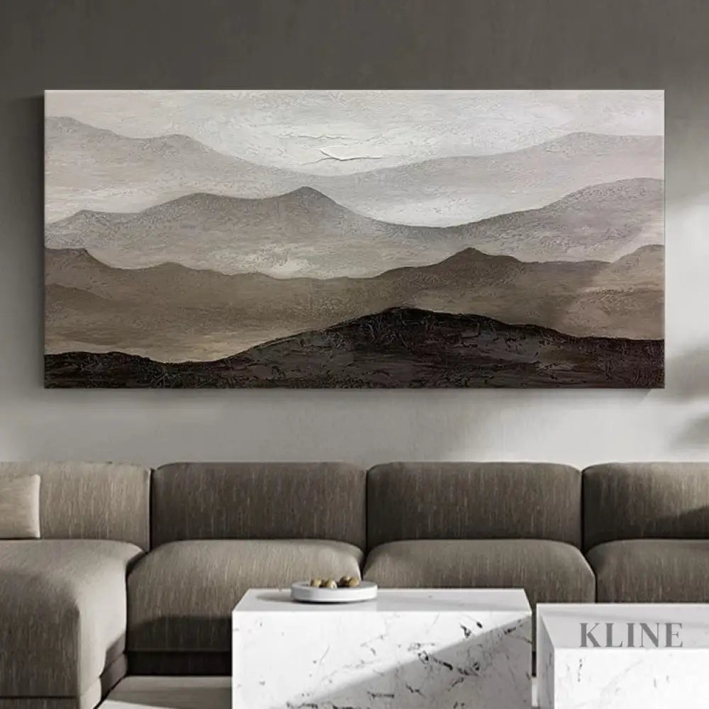 Magical World - Rolled Canvas / 50x100cm / 20x39’’ - Hand Painting