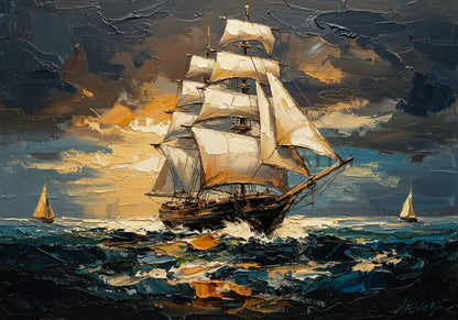 Majesty of the Seas - Hand Painting