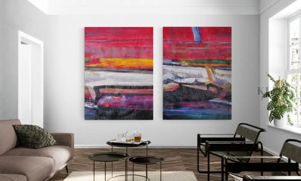 Marie - Kline Collective Colorful Wall Art