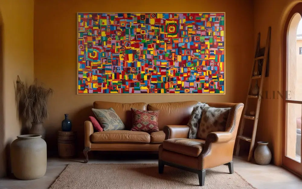 Maximalism Painting - Hand Painting 