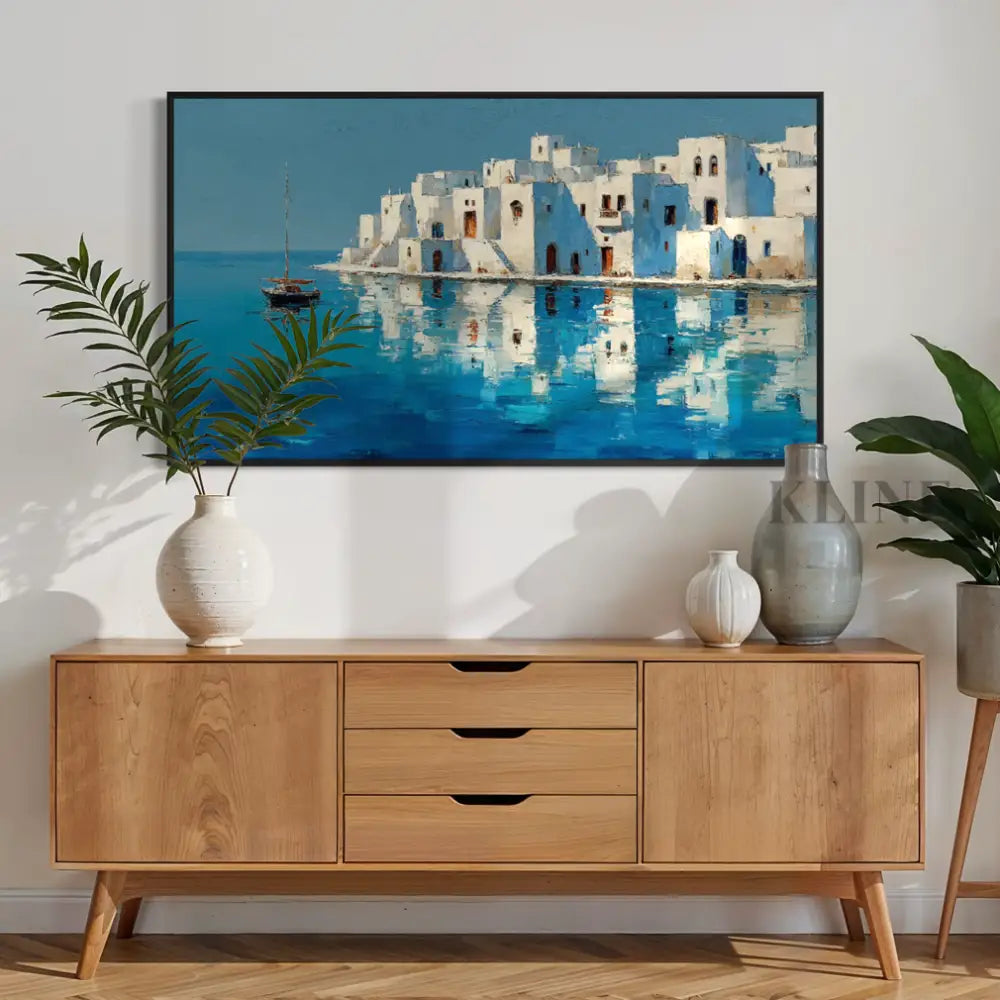 Mediterranean Morning - Hand Painting 