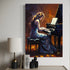Melody in Moonlight - Hand Painting