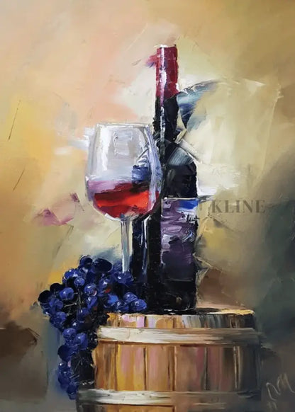 Merlot - Hand Painting