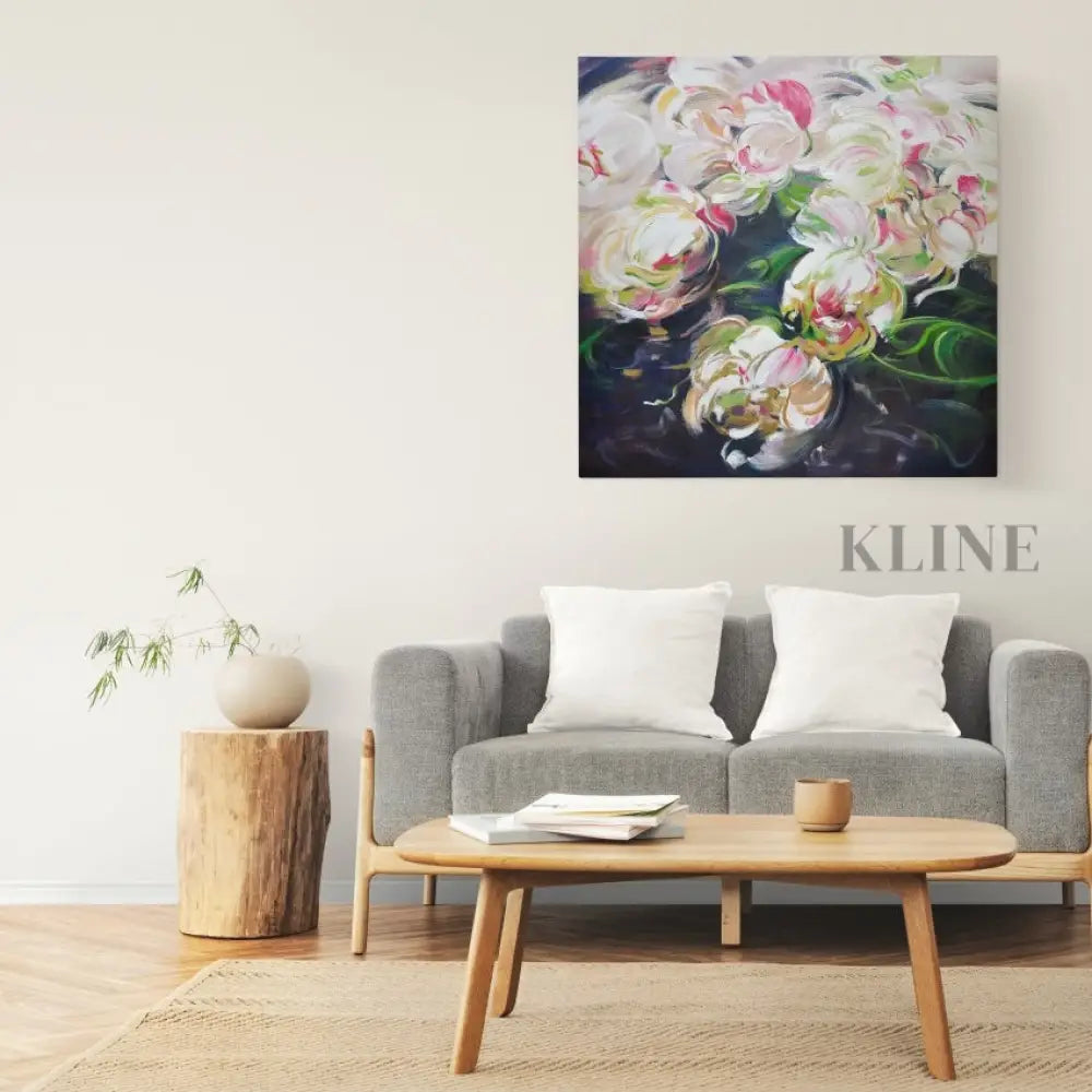 Merrily - Kline Collective Arte della parete floreale