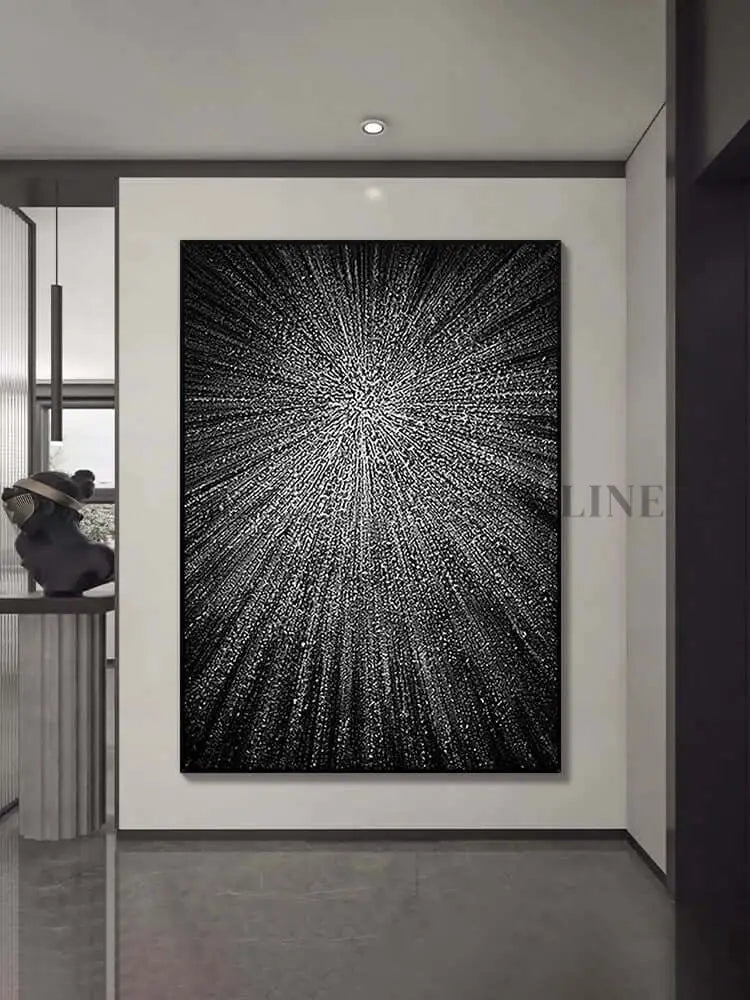 Meteors Wall Art - Hand Painting