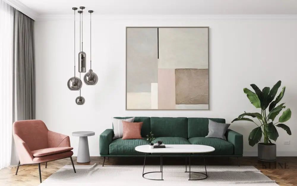 Mid-Century Modern 2 - Hand Painting